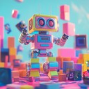 energetic, whimsical toy inspired beat with synthetic toy sounds.