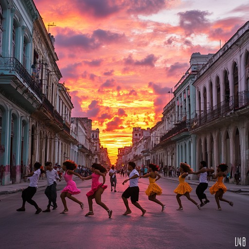 An uplifting salsa instrumental that blends lively afro cuban rhythms with melodic trumpet lines, evoking the festive atmosphere of the caribbean and encouraging listeners to feel joyful and dance along.