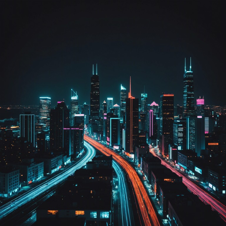 This track blends the infectious energy of urban nightlife with the smooth undercurrents of dubstep, creating a soundscape that mirrors the dual nature of city life at night. Gentle electronic beats and deep bass lines provide a backdrop for the imaginative play of the electric piano, capturing the essence of shadowy city streets awash in neon lights.