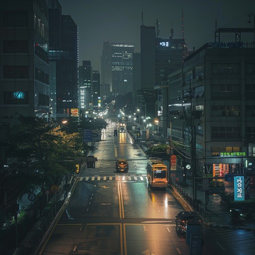 This energetic track captures the essence of a lively summer night in the heart of seoul. With its catchy synth hooks, pulsing basslines, and driving rhythms, the song evokes the excitement and joy of exploring the city's bustling streets and neon-lit districts. The melody is infectious and memorable, inviting listeners to dance and sing along.