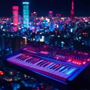 an upbeat instrumental embodying the pulse of tokyo's night.