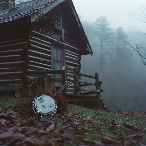 This instrumental piece paints a picturesque yet melancholic journey through the appalachian mountains. The subtle and poignant notes of the banjo lead the way, conjuring images of mist covered hills and forgotten trails. The composition moves gracefully, with minimalistic guitar strums and gentle fiddle melodies complementing the central banjo theme. Each note echoes the heartache and beauty of a bygone era, allowing listeners to feel a connection to the untamed landscapes and the stories they hold.