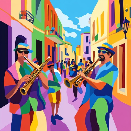 A lively instrumental track that blends soulful klezmer melodies with groovy funk rhythms, featuring dynamic clarinet and brass sections for a danceable experience.