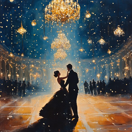 This instrumental waltz sweeps listeners into a nighttime dance beneath shimmering stars, with energetic rhythms and uplifting melodies that evoke a sense of wonder and exhilaration.