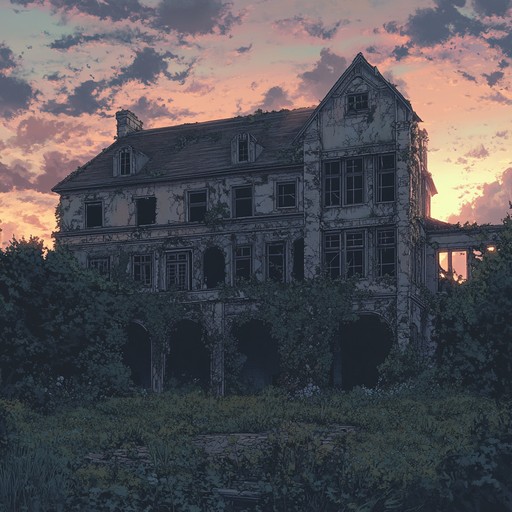 A track that walks the fine edge between peace and chills. With haunting piano tones and dark string swells, it invokes the sensation of wandering through an abandoned, ghostly place. Its melancholic beauty captivates, while an eerie undertone keeps you on edge.