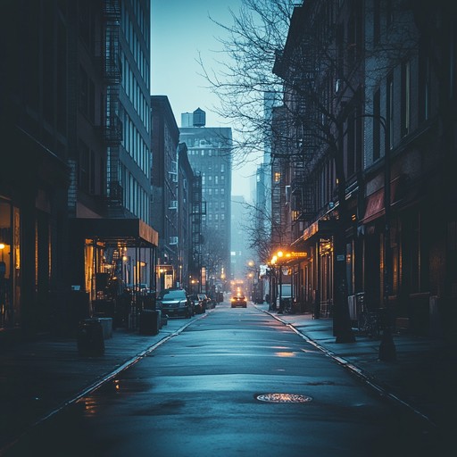 A moody instrumental exploring the interplay between urban life and reflective moments, combining soft beats with atmospheric pads and light basslines, perfect for a late night city ambiance.