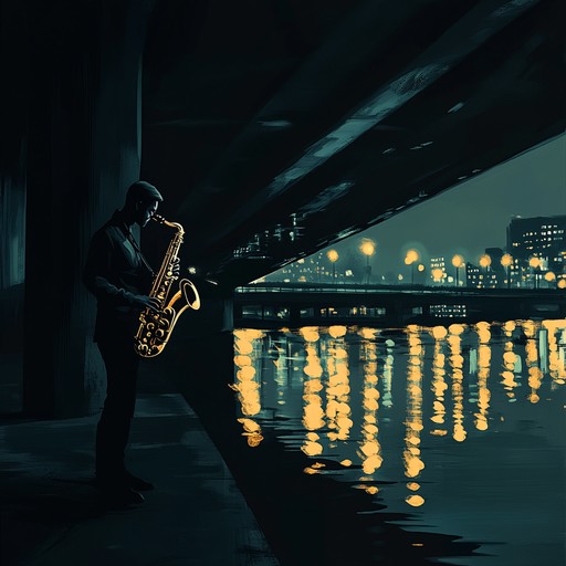 This track merges emotive saxophone melodies with smooth hip hop beats, painting a sonic picture of solitude in the city after dark. The soulful tones convey deep feelings of longing, as the rhythms reflect the heartbeat of urban life.