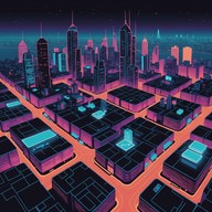 trip hop journey through imagined cityscapes