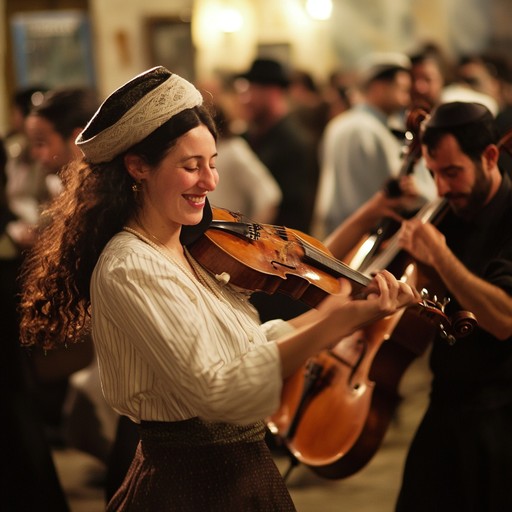 A passionate exploration of klezmer traditions, featuring vigorous rhythms and soulful, heart rending melodies that capture the vibrant spirit of jewish dance music. The piece builds in intensity, leading listeners through emotional highs and lows, creating a rich tapestry of sound.