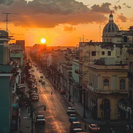 This instrumental evokes a serene sunset in havana, blending traditional afro-cuban rhythms with contemporary sounds, offering a refreshing yet nostalgic musical journey.