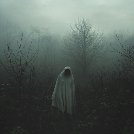 This track features a haunting, atmospheric melody that encapsulates the feeling of wandering through a desolate, ancient town cloaked in mist. The echoing tones should evoke a sense of mystery and somber discovery, with layers of ethereal sounds creating a dense, immersive soundscape.