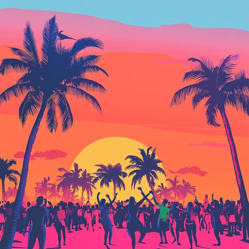 Feel the vibrant rhythms of a sunny beach party with this energizing tune that blends tropical percussion, groovy melodies, and infectious beats, perfect for dancing and lifting spirits.