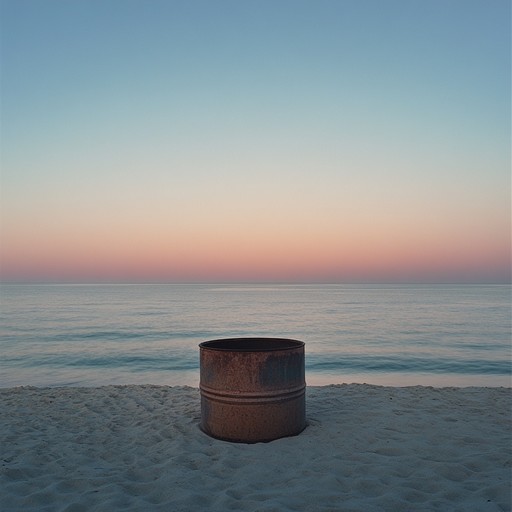 A soothing calypso instrumental featuring steel drums reflecting loneliness and beauty of watching the horizon alone, blending gentle rhythms with wistful melodies to evoke contemplation and inner peace
