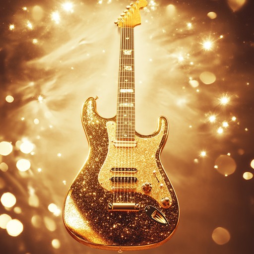 A delicate melody that intertwines glittering guitar riffs with soft, heartfelt rhythms. This piece merges glam rock's shimmering aesthetics with tender, introspective moments, creating a unique sonic experience that feels both luxurious and intimate.