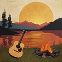 gentle, calming folk with soothing harmonies for relaxation