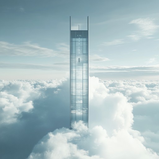 A calming, ethereal track designed to accompany the tranquility of rising skywards in a modern glass elevator. The sounds are intended to evoke a feeling of weightlessness and contentment, providing a brief haven from the hustle and bustle of urban life.