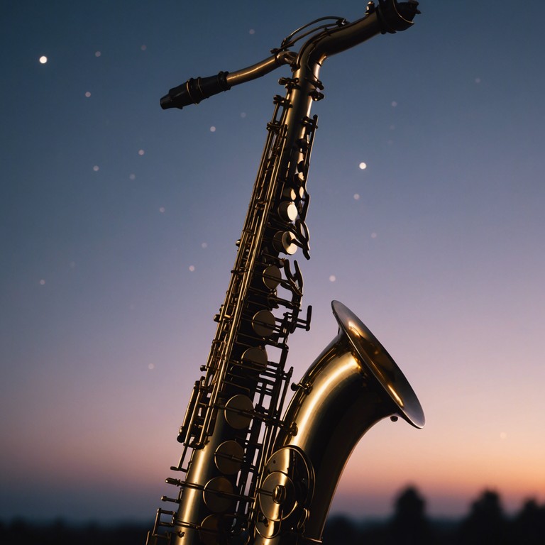 Delve deeper into this sonic universe where the boundaries between sky and sea blur, and every sax note beckons a deeper tranquility and a lighter being. The music is a celestial journey, embroidering the listener's soul with threads of peace and cosmic wonder.