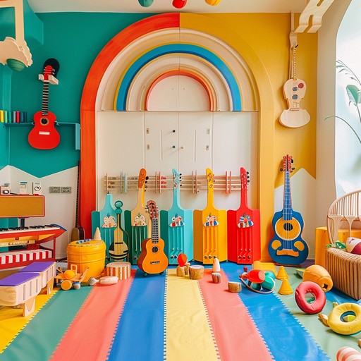 A fun and playful composition that uses toy instruments to create energetic melodies. This whimsical track infuses bright, cheerful rhythms perfect for a lively and joyful experience.