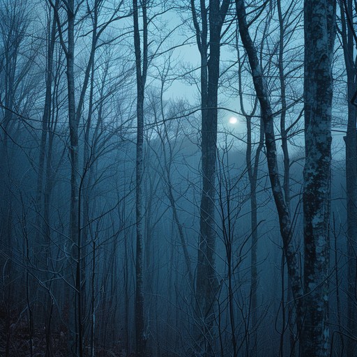 Picture an appalachian night illuminated by stars, where gentle banjo strings meld with ethereal atmospheres, creating a soothing and mystical instrumental path.