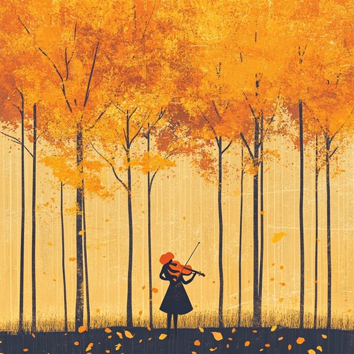 An instrumental piece featuring a spirited violin waltz that brings to life the enchantment of autumn. The lively melodies capture the essence of the season, inviting listeners to experience the joy and energy of dancing amidst falling leaves.