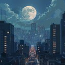 gentle funk groove for thoughtful, urban nighttime contemplation