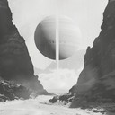 euphoric, surreal soundscape with heavy bass rhythms