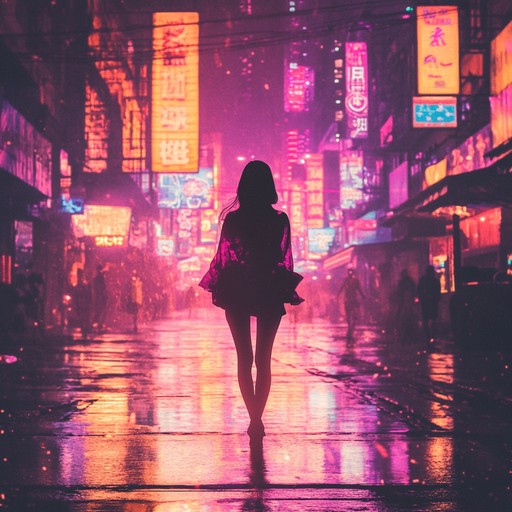 An instrumental electropop track that captures the feeling of gliding through neon lit streets at night, blending lush synth melodies with ambient textures to create a mesmerizing, dream like experience.