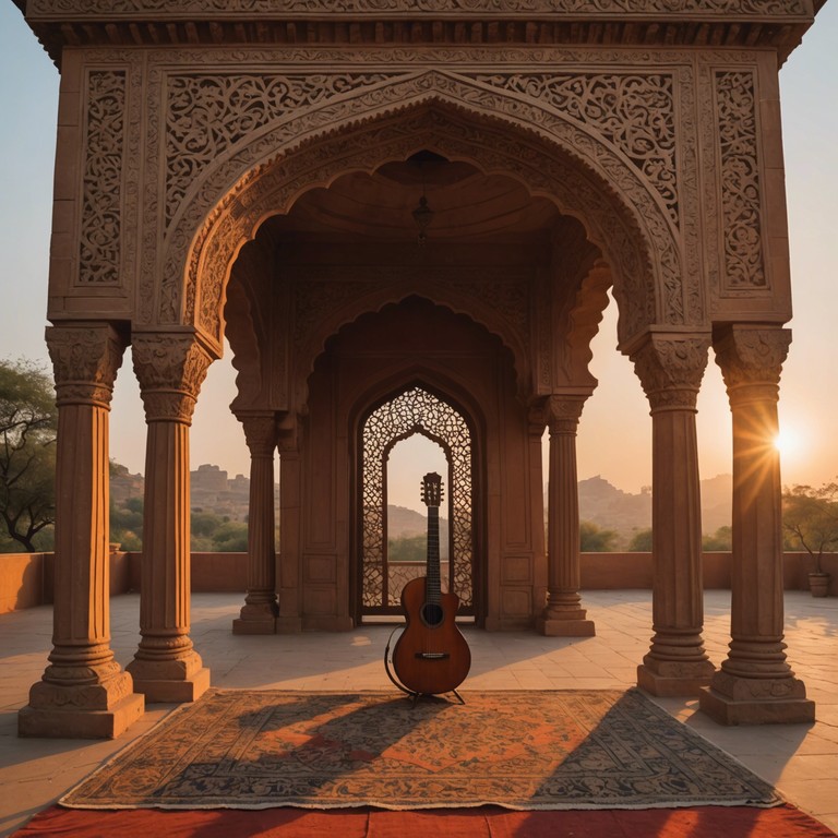 Emphasizing the electric sitar within the context of a rock ensemble, this version dives deeper into the blend of traditional indian music with modern rock elements, presenting a more intense and electrified version of the mystic dunes experience.