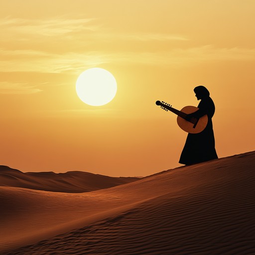 This track is an evocative blend of soulful sounds and world rhythms, designed to take listeners on a journey through the warm and expansive desert landscapes at sunset. Featuring the oud and traditional middle eastern rhythms to enhance the emotional depth