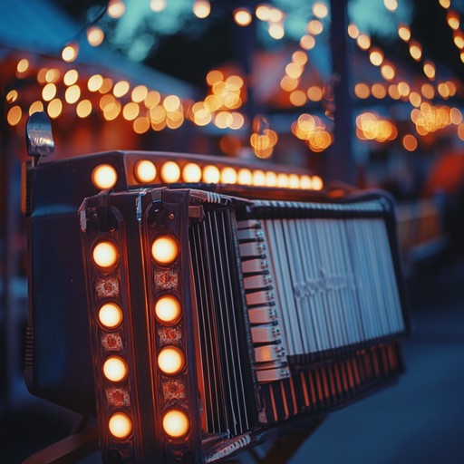 This instrumental track blends the vibrant sounds of a carnival with a touch of melancholy, led by an emotive accordion and supported by subtle percussion and sweeping violins, it paints a vivid picture of joyful yet wistful memories of carnivals past.