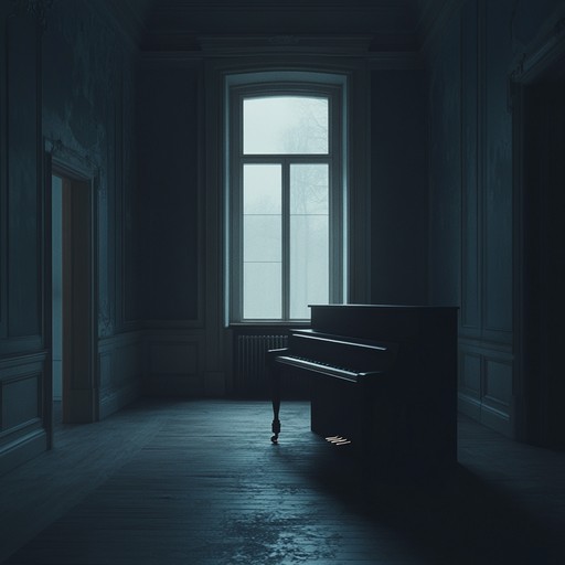 A minimalist piano piece stripped down to its essentials, where each note is carefully chosen to evoke deep contemplation and introspection. The composition moves at a thoughtful pace, creating a soundscape that mirrors the quiet, yet dramatic turns of the mind.