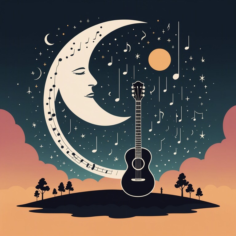 This track explores the playful side of blues, combining traditional riffs with unexpected melodic twists and turns. It's designed to embody the quirkiness and spontaneity of a moonlit jam session, where each note playfully dances around classic blues structures, offering a fresh, lighthearted take on the genre.