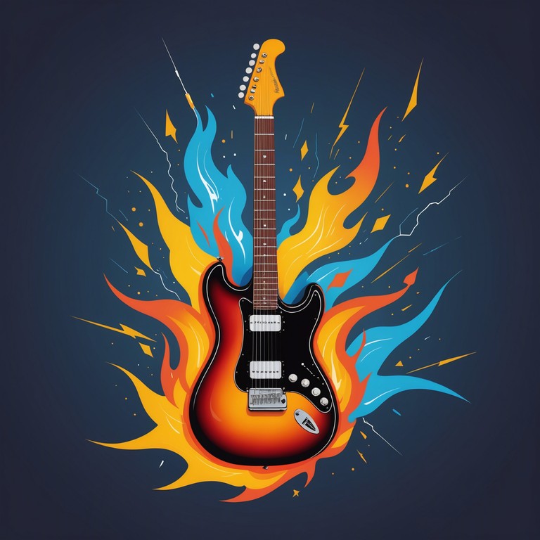 Experience a thrilling journey of relentless energy as iron flares ascending combines fierce guitar solos with thunderous rhythms to captivate anyone seeking an auditory adrenaline rush. The soundtrack is designed to evoke strength and unstoppable power, making it an excellent companion for intense workouts or competitive sports scenarios.