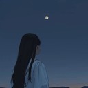 gentle, reflective instrumental for peaceful and thoughtful anime moments