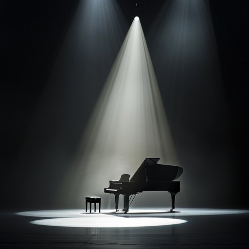 This instrumental piece uses an ensemble of orchestral instruments to create a narrative that unfolds like a theatrical drama. It captures the essence of bittersweet moments, blending euphoric highs with somber lows. Swelling strings and delicate woodwinds interplay, while a haunting piano theme weaves through, evoking the feeling of dreams fading away on a grand stage.