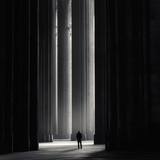 This gothic inspired operatic piece features a slow, deliberate tempo, complemented by the deep, resonant tones of the pipe organ. The rich orchestral arrangements and dramatic dynamic shifts create a brooding atmosphere, evoking the somber and melancholic essence of an ancient cathedral, inviting listeners to introspect and reflect on themes of sorrow and nostalgia.