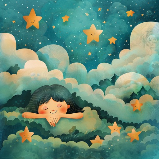 A sweet and sentimental lullaby that guides children into a serene and peaceful dreamland. The melody, carried by the delicate sound of a musicbox, weaves through gentle harmonies and evokes a sense of nostalgia and comfort. Perfect for bedtime, this song envelops young listeners in a warm and cozy atmosphere, making their journey to sleep a soothing and heartwarming experience.