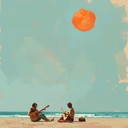 uplifting acoustic guitar tune for summer vibes and smiles