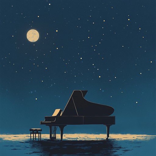 A delicate piano melody unfolds under a blanket of stars, speaking directly from the heart. The notes are gentle and soft, painting a picture of timeless romance and tender emotions. Perfect for a blissful evening or a heartfelt moment between lovers.