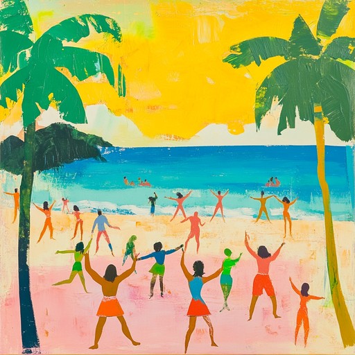 Feel the tropical heat with infectious beats and melodies, capturing the essence of a caribbean summer. A confluence of spirited rhythms and harmonic layers delivers an irresistible urge to dance in the sun.