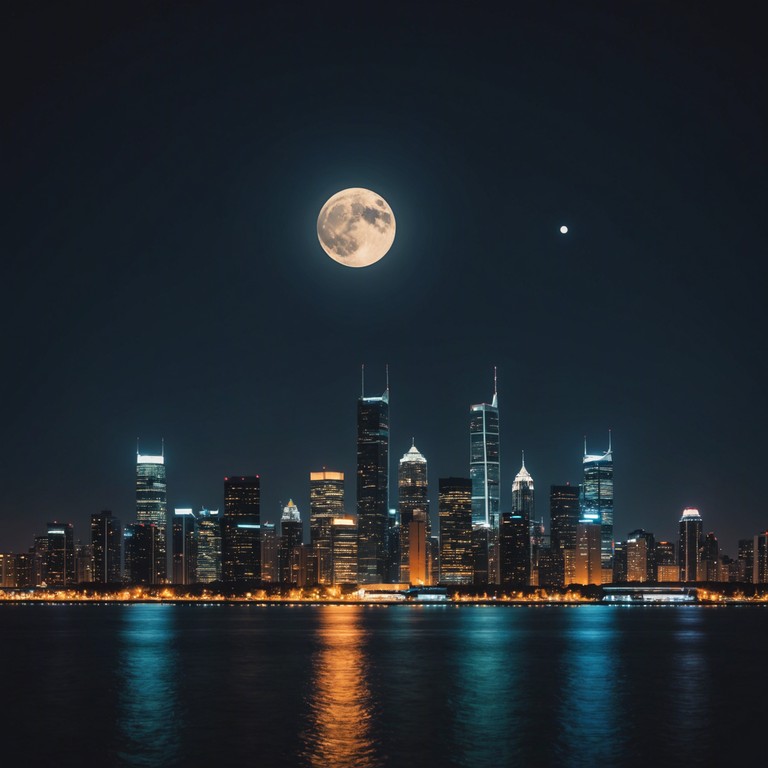 An eclectic blend of urban rhythms and seductive jazz tones, this track brings the sophisticated allure of a moonlit cityscape. Fusion of jazz inventiveness with the gritty beats of urban soundscapes creates an intriguing auditory journey.