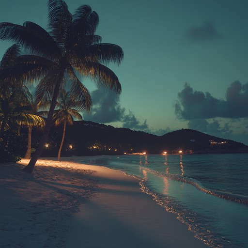 Let the serene, soothing afro cuban beats and tropical melodies take you away to a peaceful caribbean evening, where the gentle sounds of nature and rhythmic percussion create a calming atmosphere.