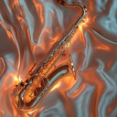 smooth sax melodies entwined with gentle rhythms under moonlight