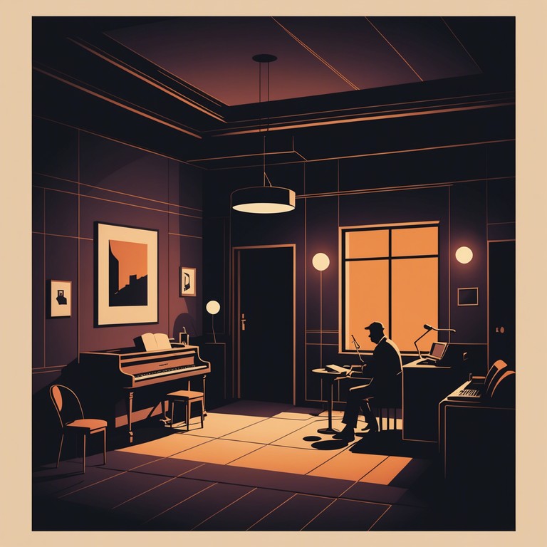 Imagine a dark, smoke filled room where every shadow seems to sway with an eerie intention. This track combines the smooth, sinister elements of jazz with the energetic beat of house music, creating an immersive atmosphere of intriguing, haunted elegance. The saxophone leads this chilling dance through the night, playing with a soft but unsettling presence.