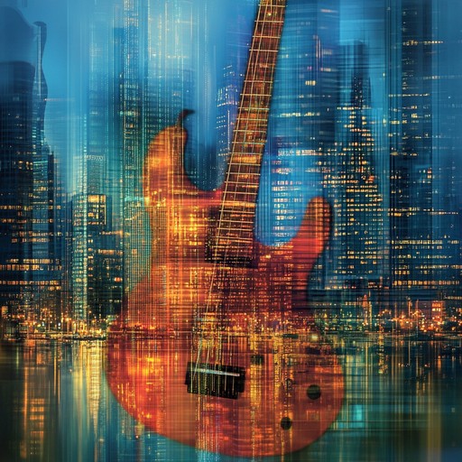 Take a ride through the city's vibrant nightlife with this energetic and groovy instrumental track. The pulsating bass guitar lines and funky rhythms capture the essence of urban excitement after dark, leading listeners on an unforgettable musical adventure.