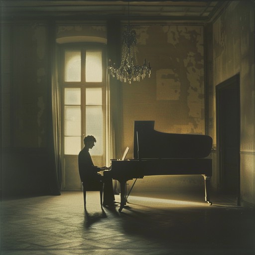 A profoundly moving composition blending minimalist elements with modern harmonies, creating an atmosphere of introspection and solitude. The slow evolution of the musical themes mirrors the quiet contemplation of a lonely mind, featuring delicate piano melodies and subtle string accompaniments. Ideal for moments of deep thought and personal reflection.