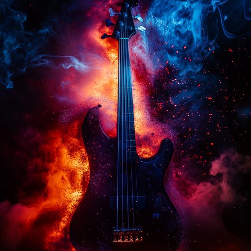 A high octane instrumental that fuses aggressive funk metal riffs with groovy bass lines, creating a relentless and energetic sound that ignites action.