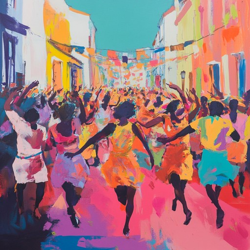 An exuberant instrumental that captures the spirit of a sunny street parade. This lively pop rock track features driving guitar riffs, punchy drums, and catchy bass lines, perfect for evoking feelings of joy and celebration. Its infectious rhythm keeps the energy high and the mood uplifting throughout.
