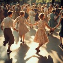 joyful, upbeat oldies with a swing rhythm