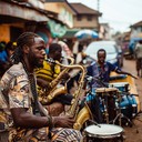 experience rhythmic empowerment and uplifting vibes through afrobeat sounds